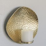 How to make a DIY metal candleholder wall sconce